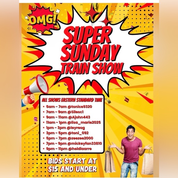 Silvia @Silesc1 LIVE SHARE SHOW FLYER 💕 Let’s Sell Together!🛍️ - Picture 2 of 9